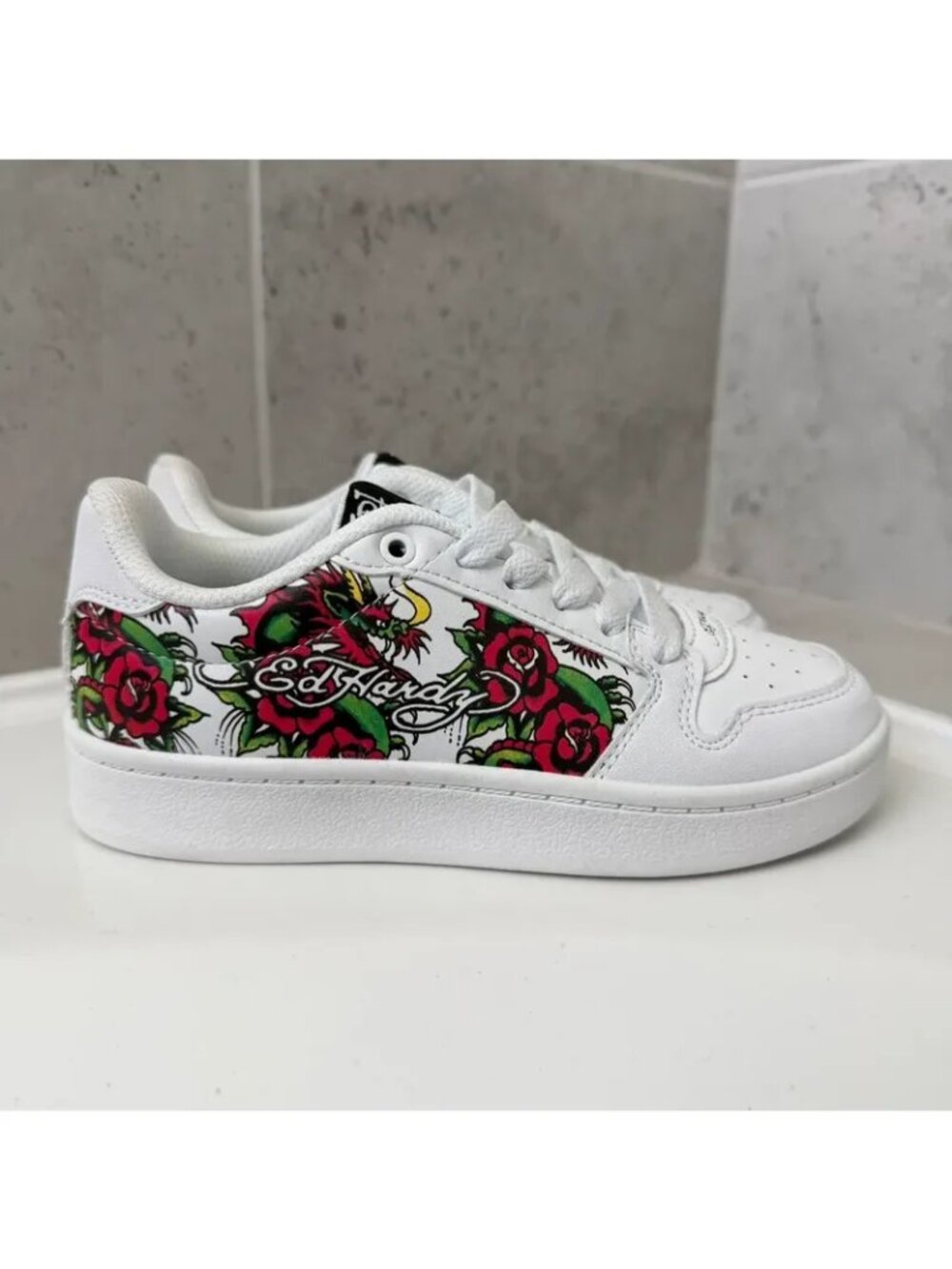 Ed Hardy Kids Sneakers Size 2